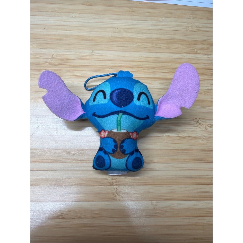 2022 McDonald's Disney Stitch Sippin' Stitch Happy Meal Plush Toy Lilo & Stitch